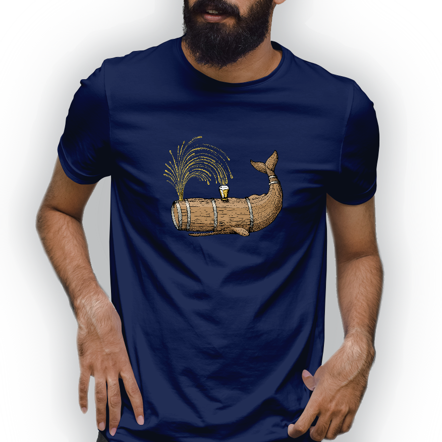 Playera Ballena Cerveza