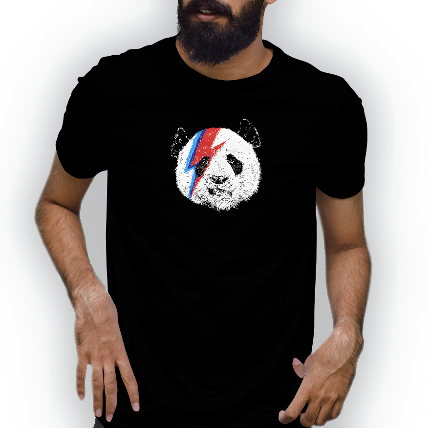 Playera Panda Bowie