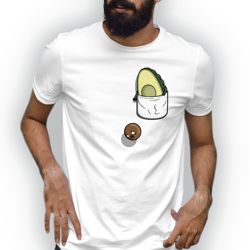 Playera Hueso Aguacate