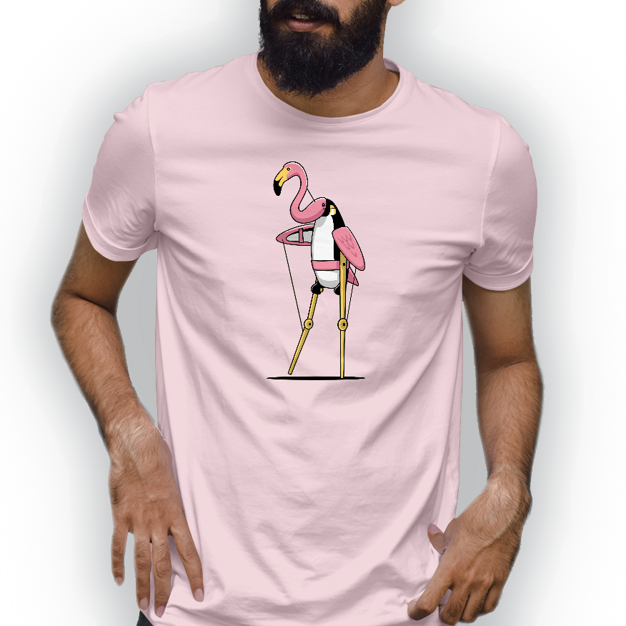 Playera Pingüino Flamingo
