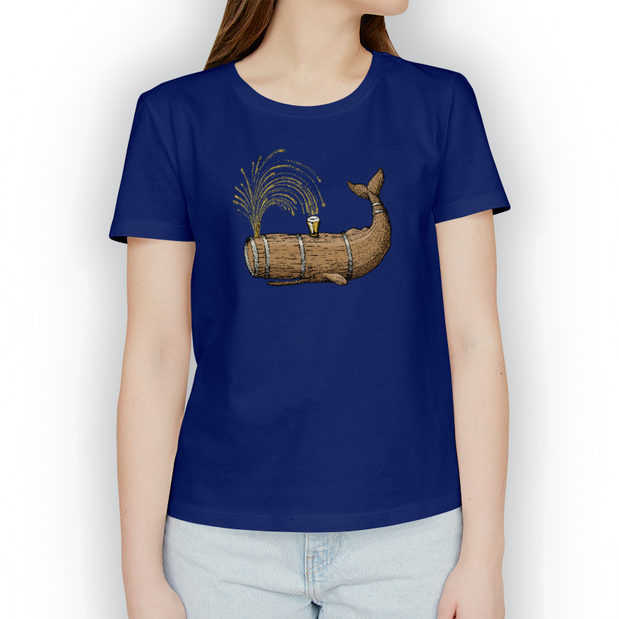 Playera Ballena Cerveza