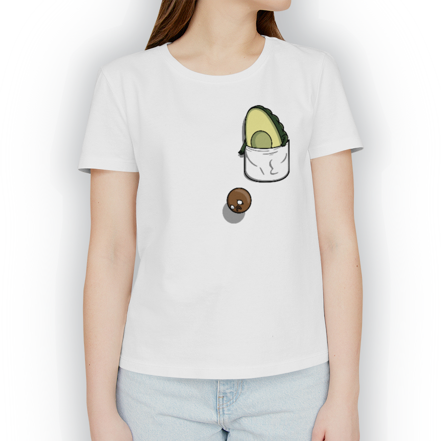 Playera Hueso Aguacate