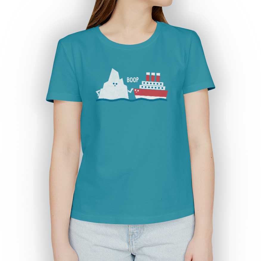 Playera Iceberg Vs Titanic
