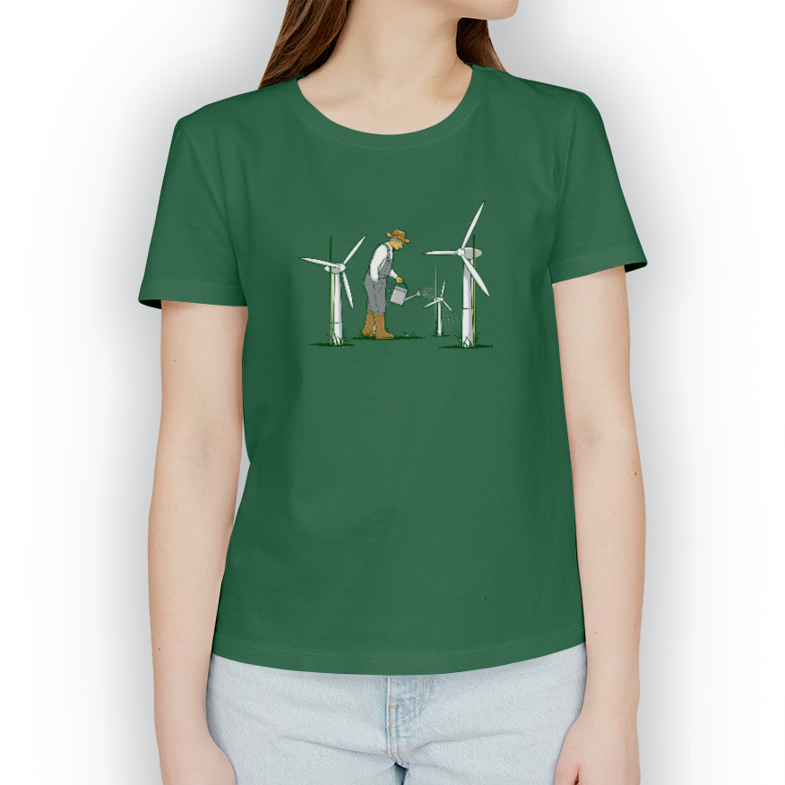 Playera Jardín Helicoidal