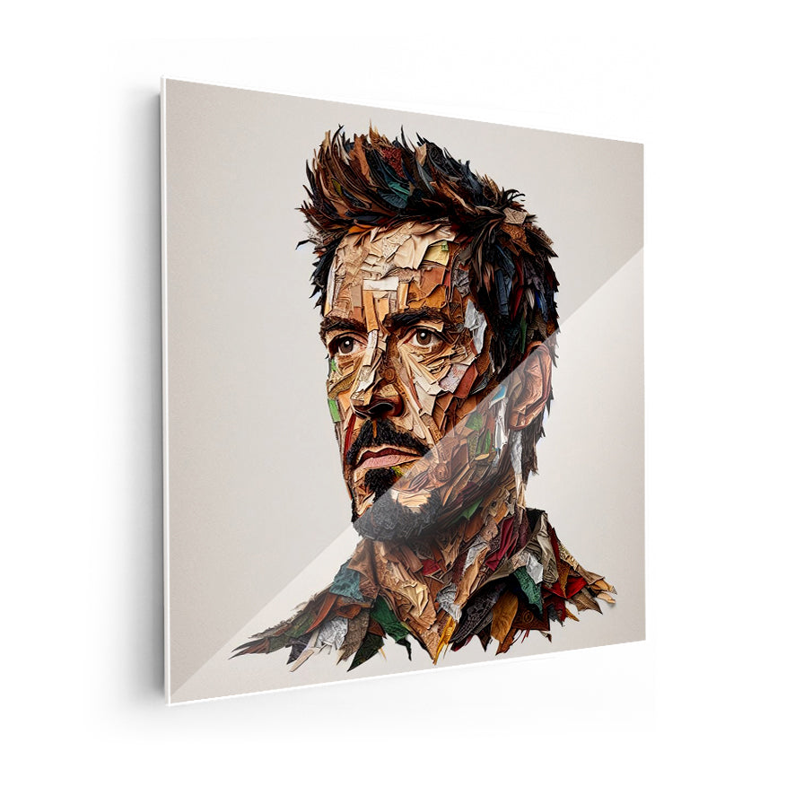 Tony Stark 3/4 Tela Colores