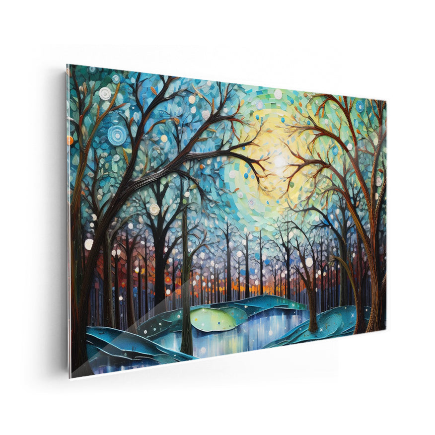 Bosque Otoñal y Lago