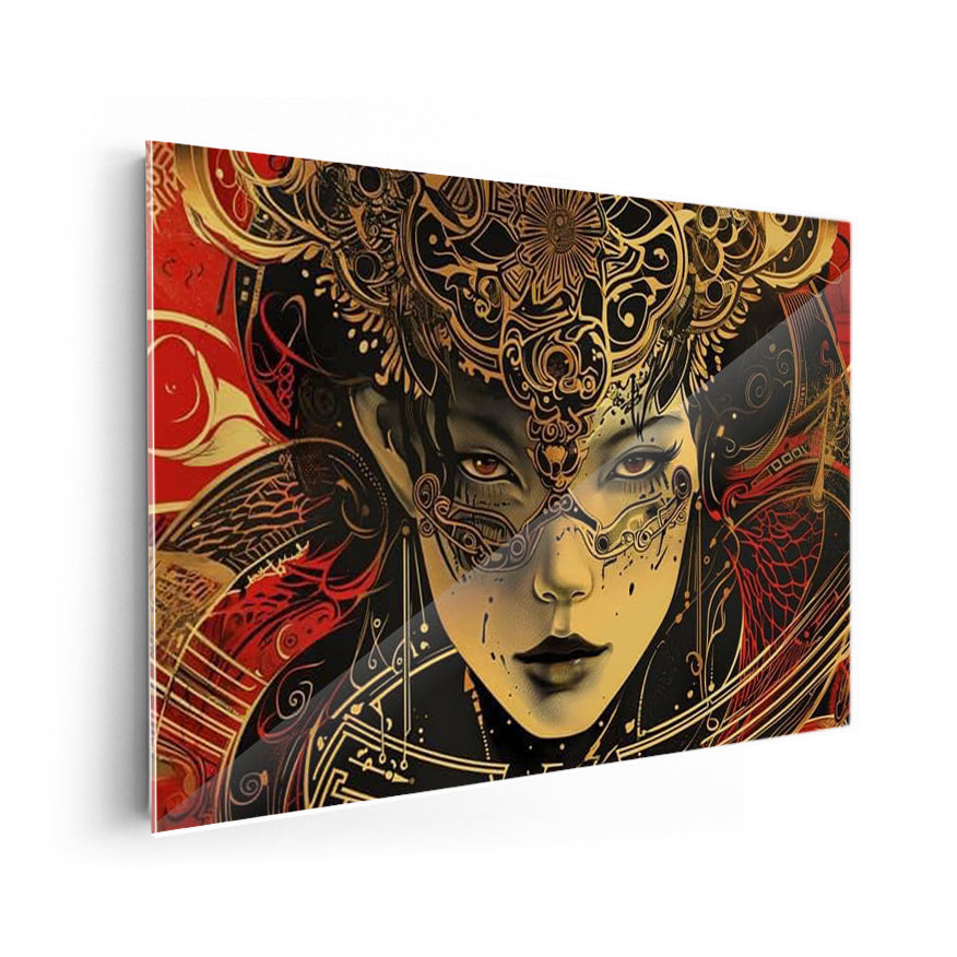 Rostro Mujer Oriental