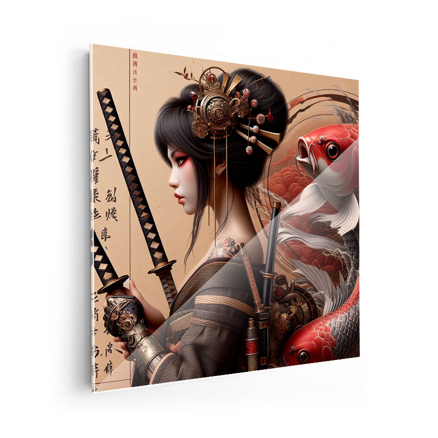 Geisha Ninja Y Pez