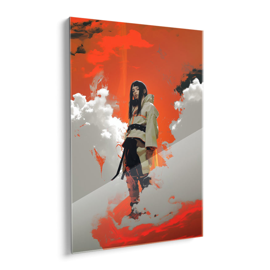 Chica Fashionista Nubes Naruto