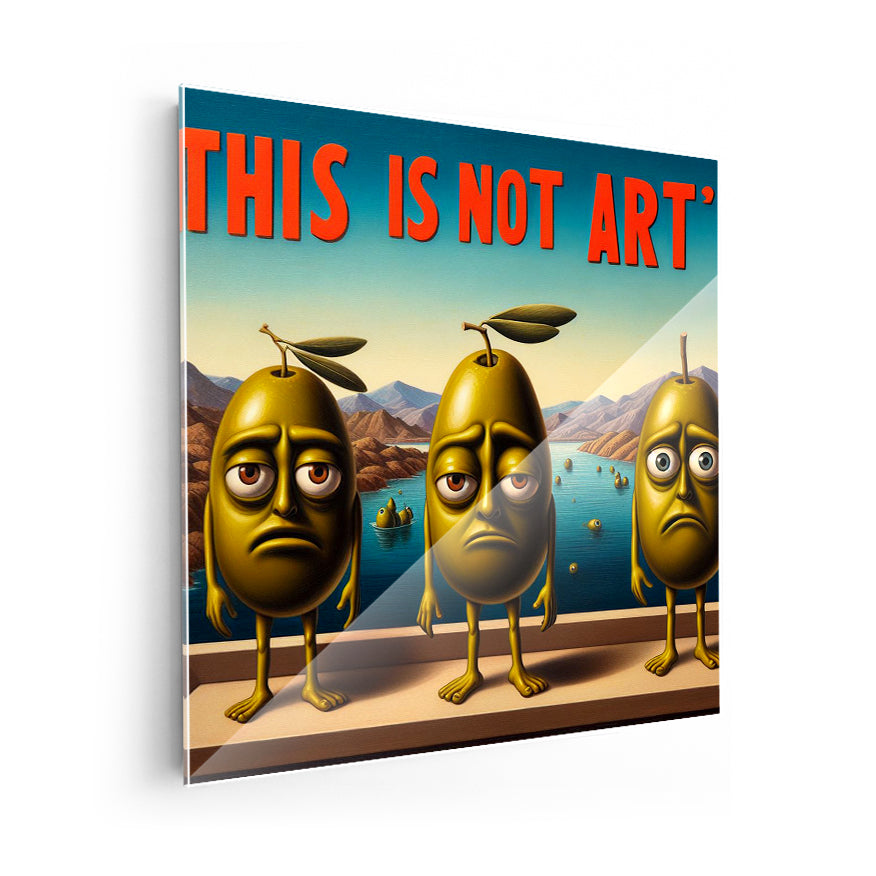 This Is Not Art Olive