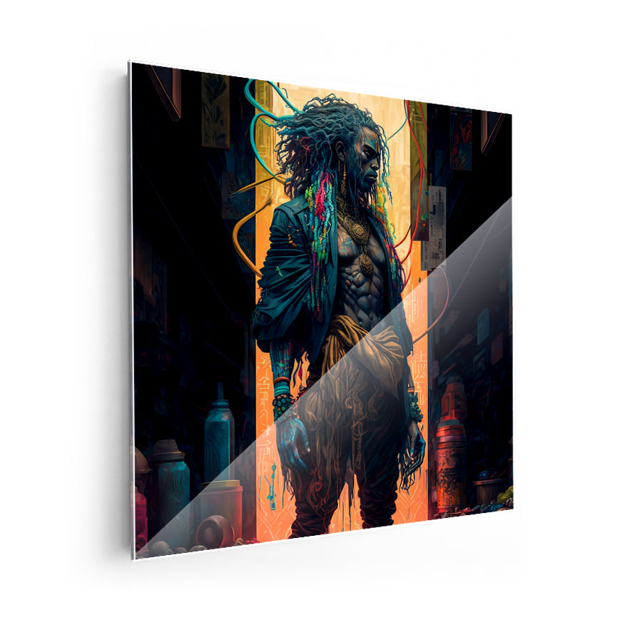 Ciber Hombre Afroamericano