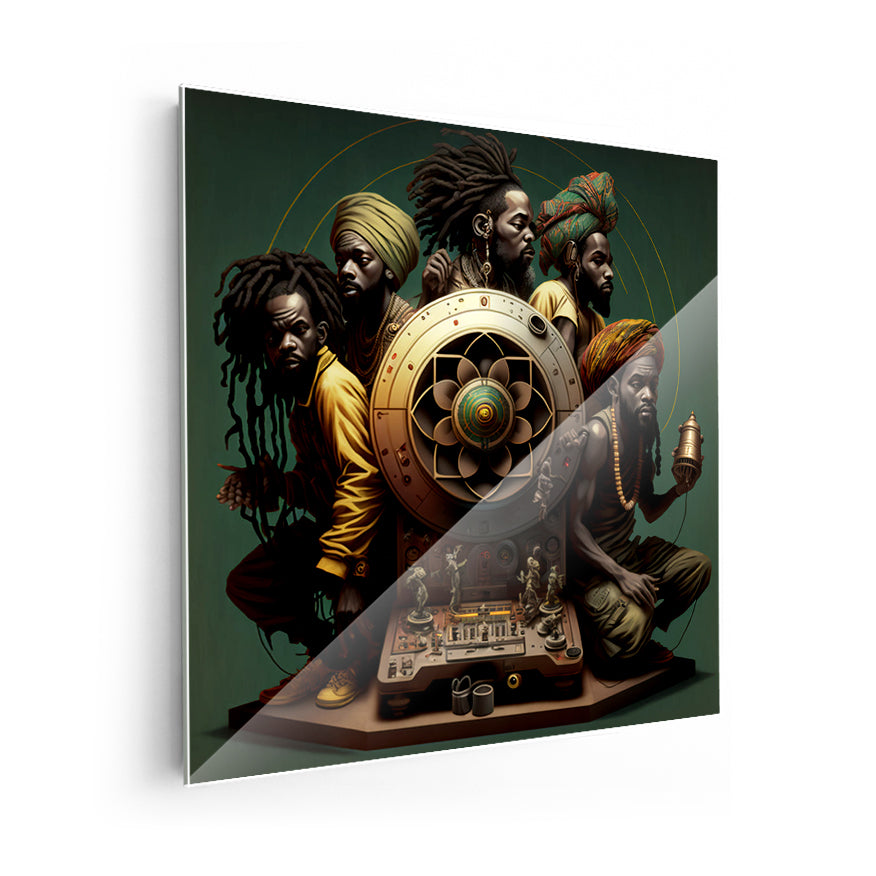 Jamaiquinos Con Máquina Del Tiempo