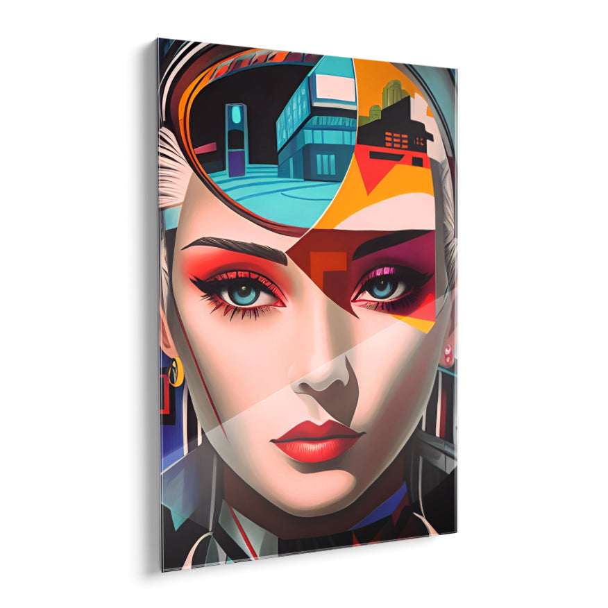 Mujer Con Ventana Mental