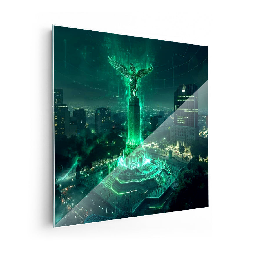 Ángel Independencia Neón