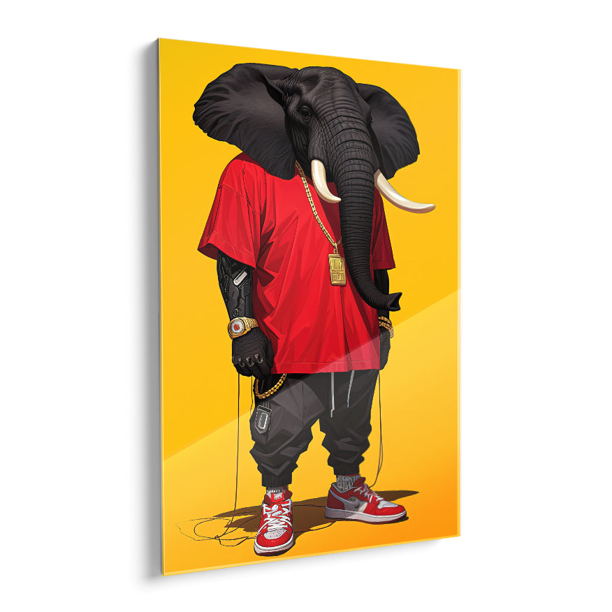 Elefante Saltando Cuerda