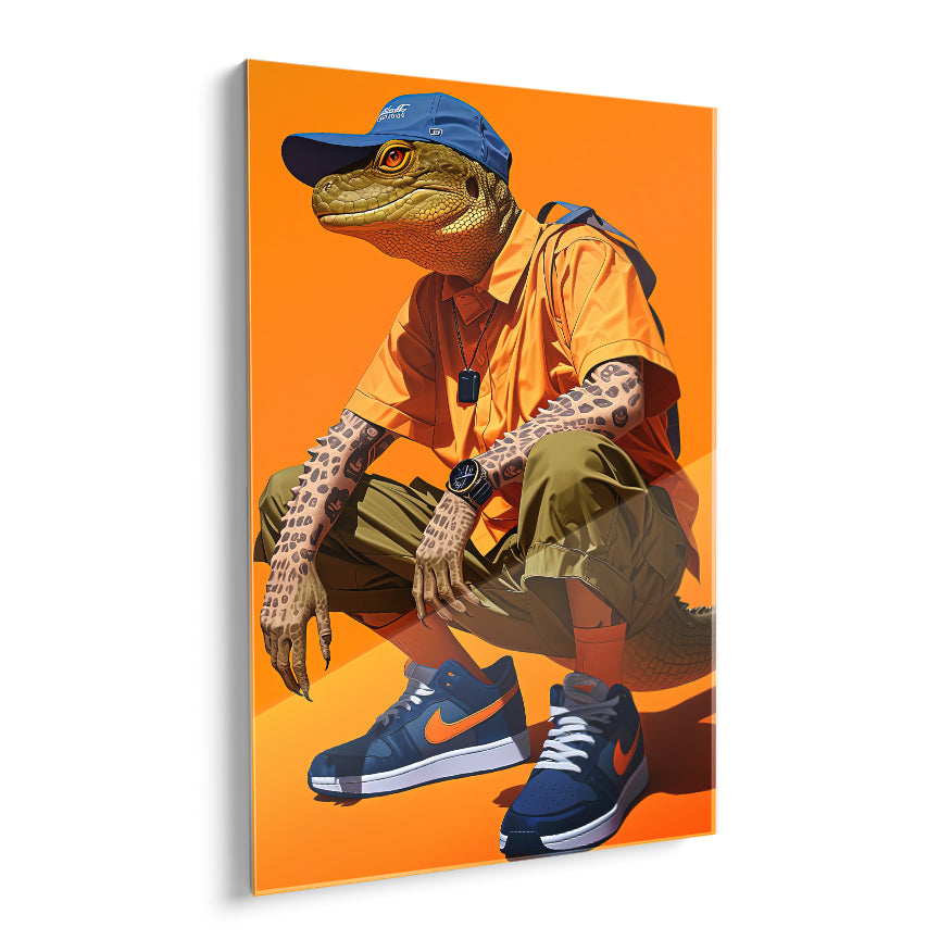 Iguana Gorra Y Tenis