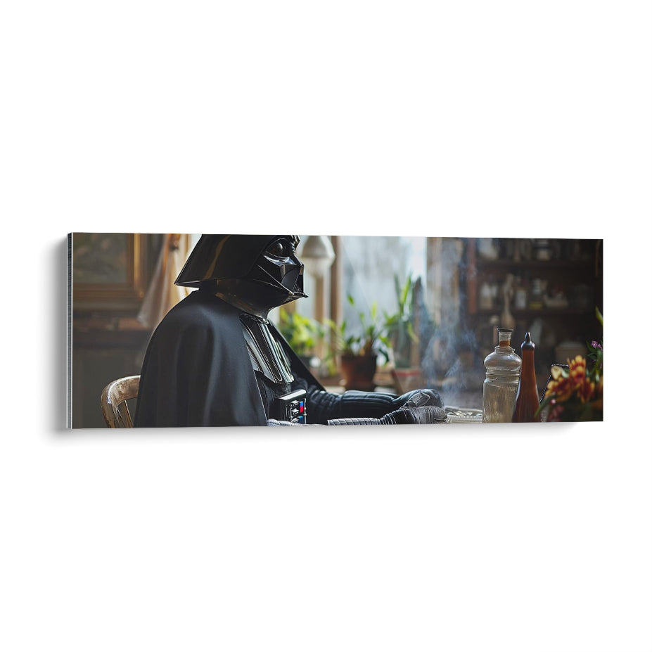 Darth Vader Sentado en Casa