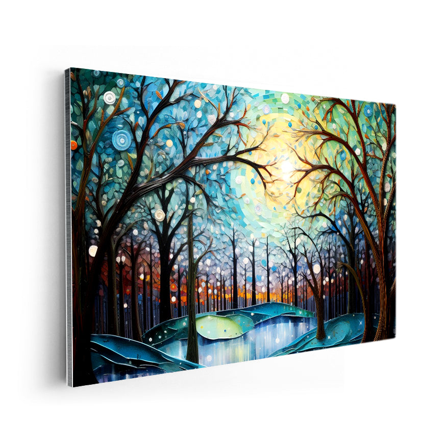 Bosque Otoñal y Lago