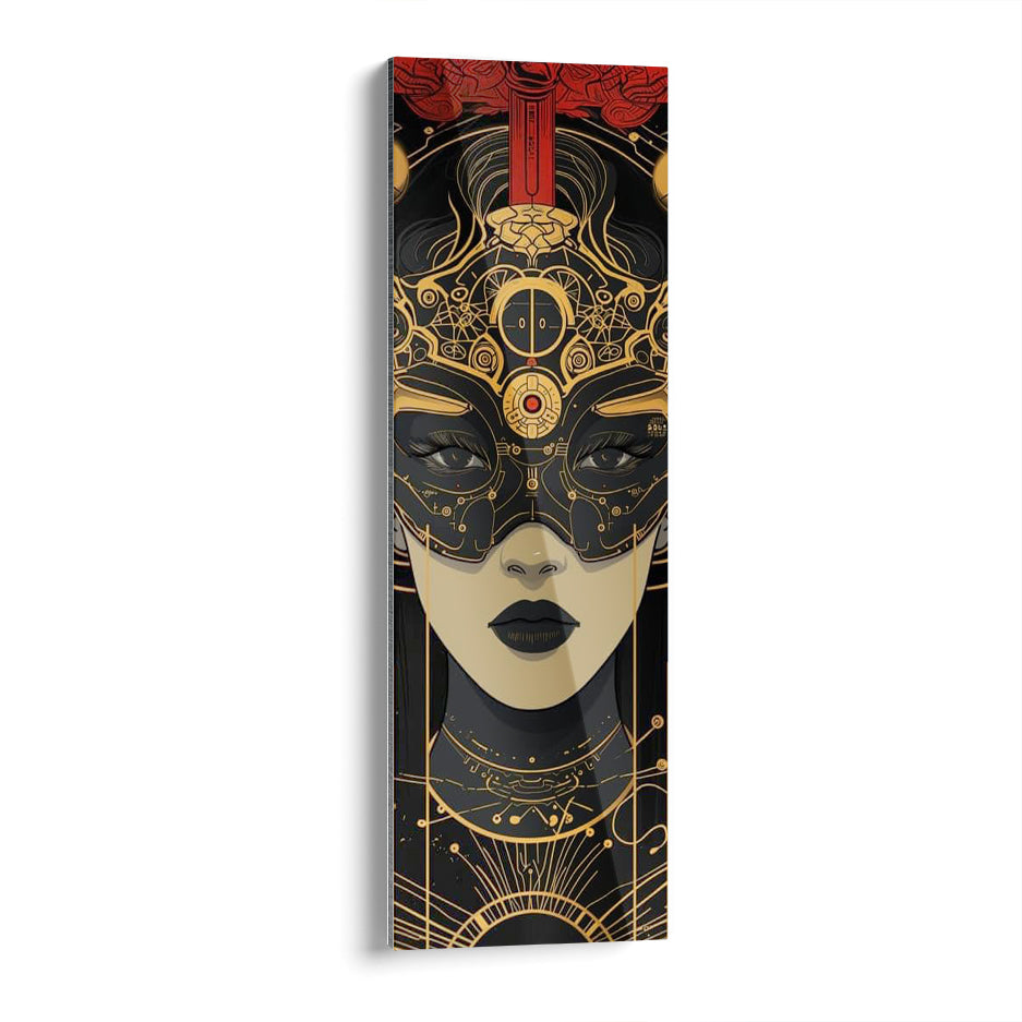 Chica Arte Oriental Vintage