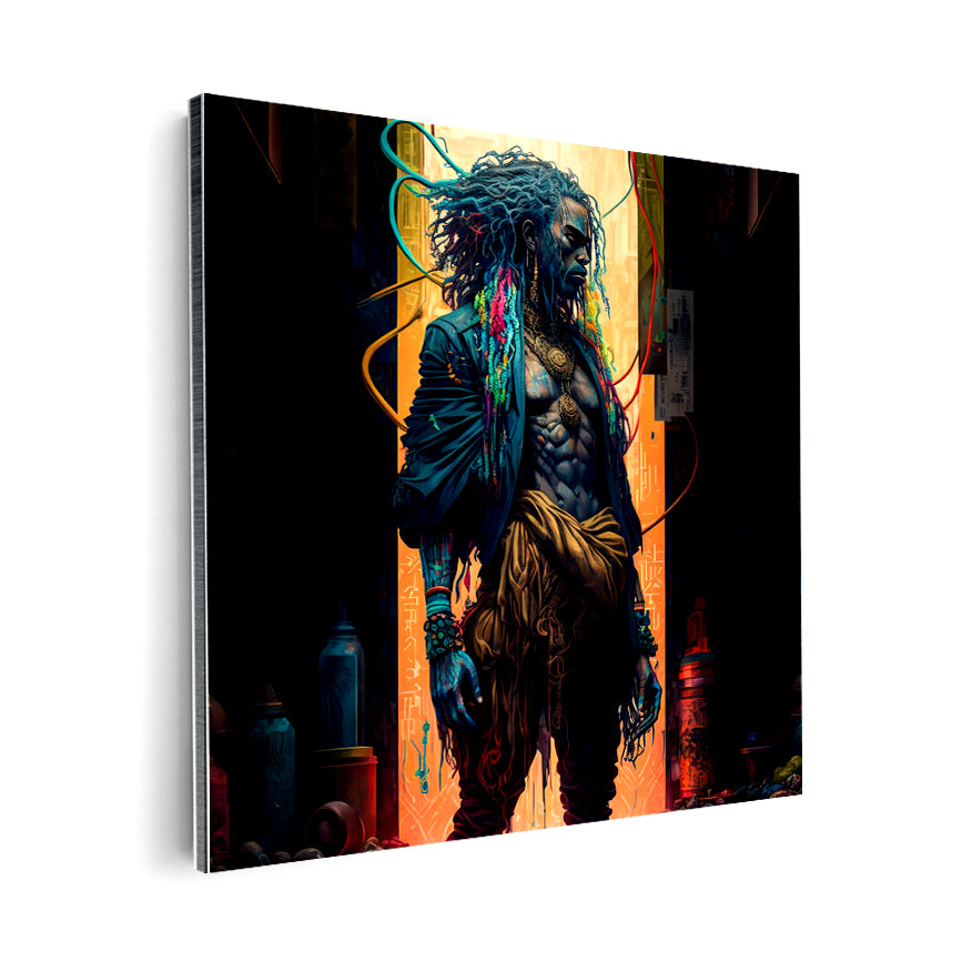 Ciber Hombre Afroamericano