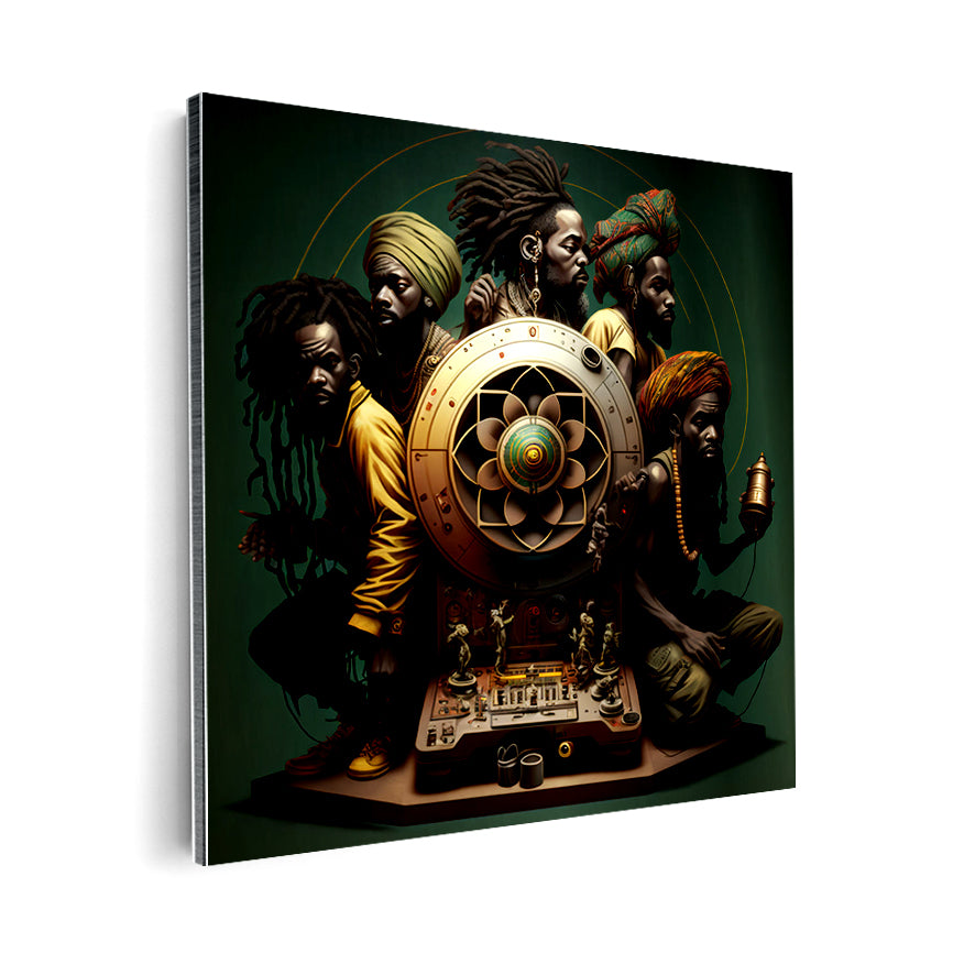 Jamaiquinos Con Máquina Del Tiempo