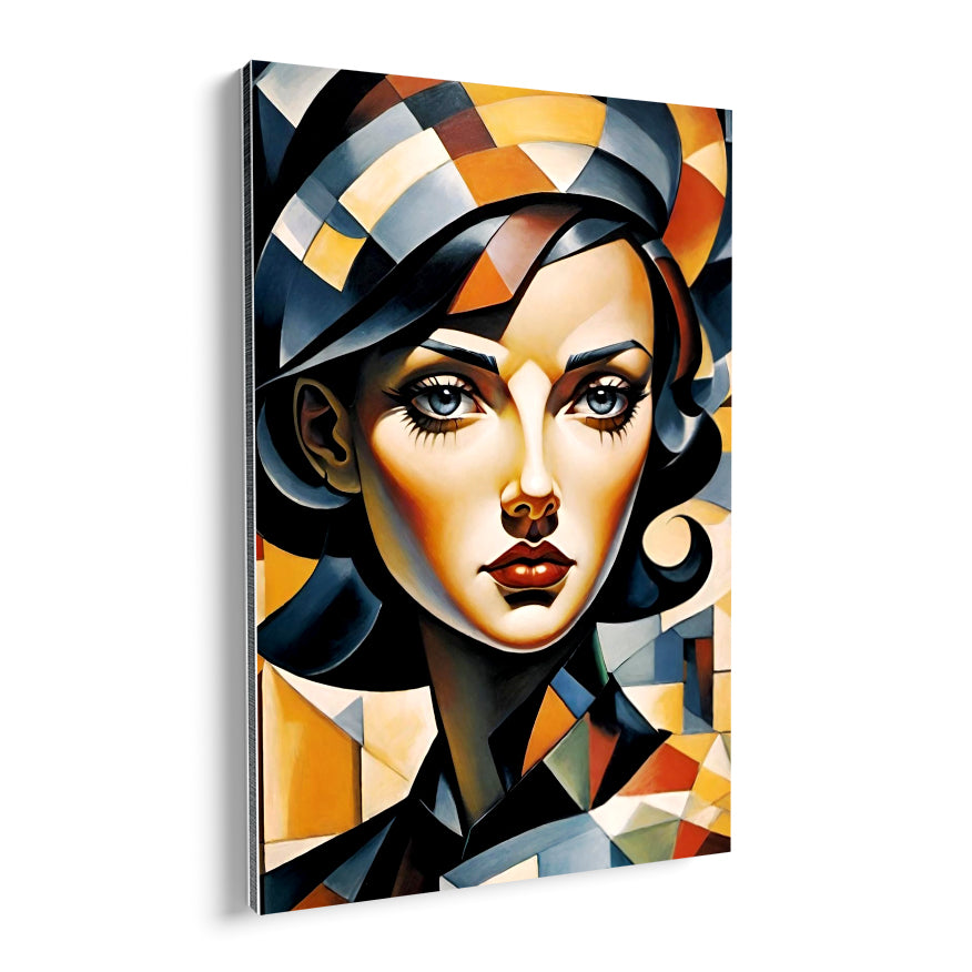 Mujer Gorro Cubismo