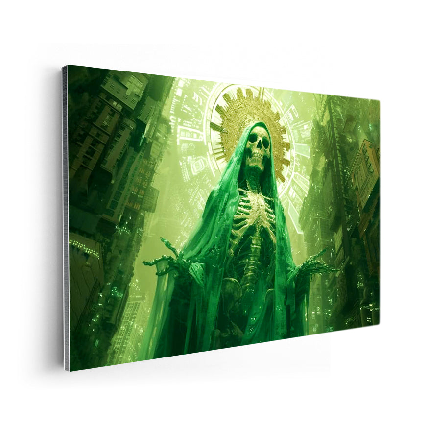 Santa Muerte Jade