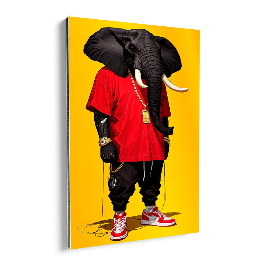 Elefante Saltando Cuerda