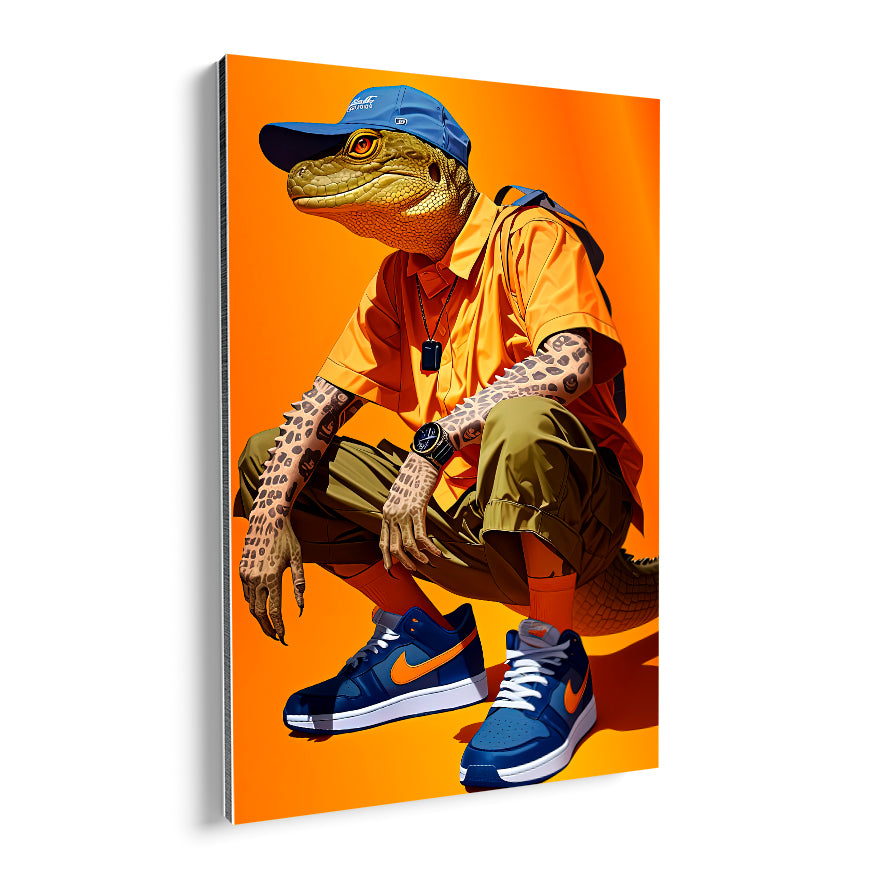 Iguana Gorra Y Tenis