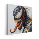 Venom Lengua Pintura Tela Colores