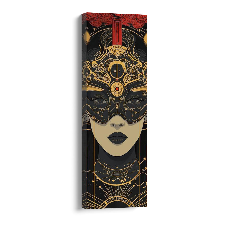 Chica Arte Oriental Vintage