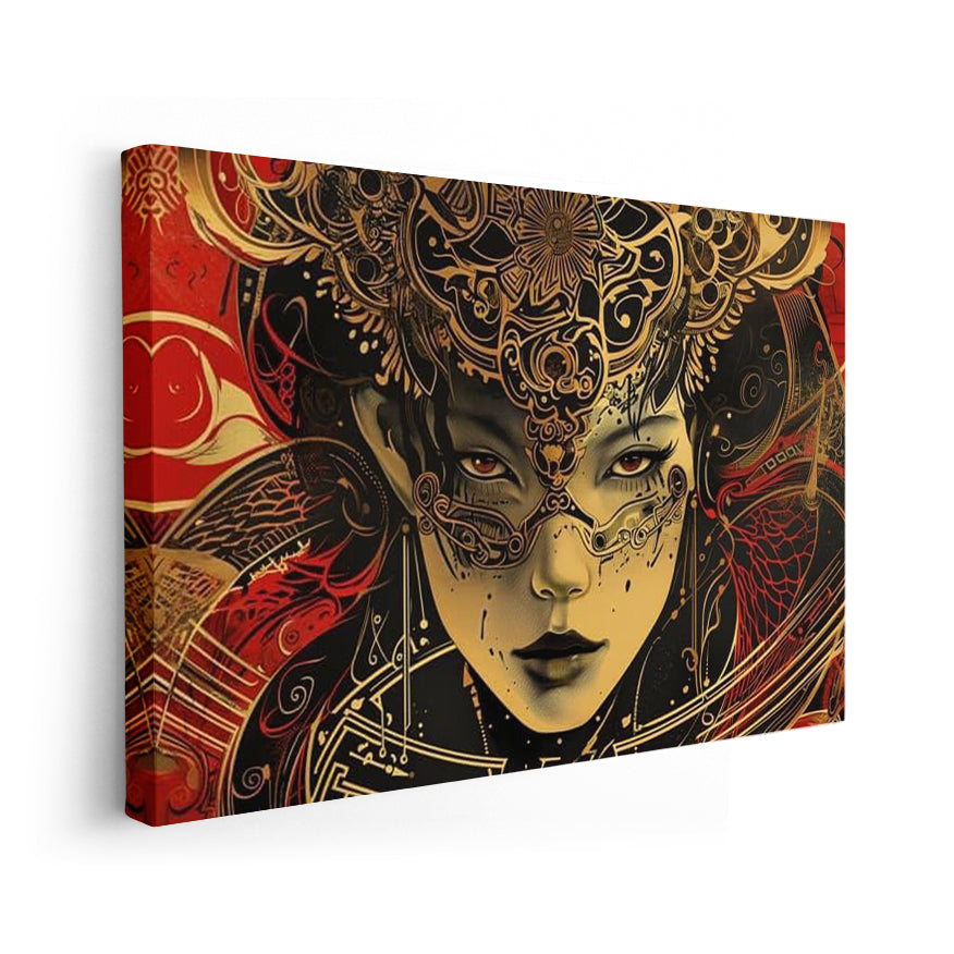 Rostro Mujer Oriental