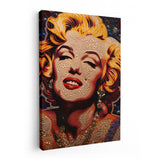 Marilyn Monroe Retrato Perlas