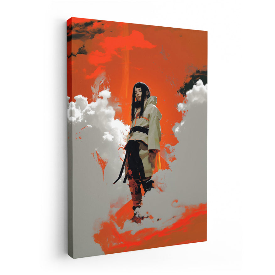 Chica Fashionista Nubes Naruto