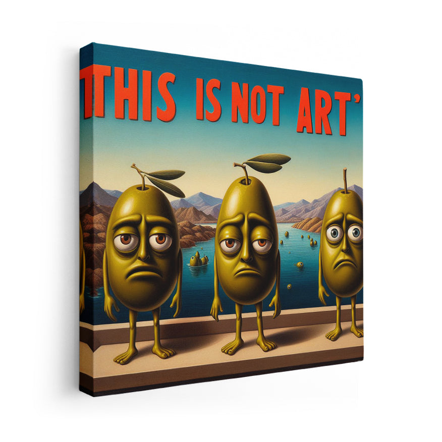 This Is Not Art Olive