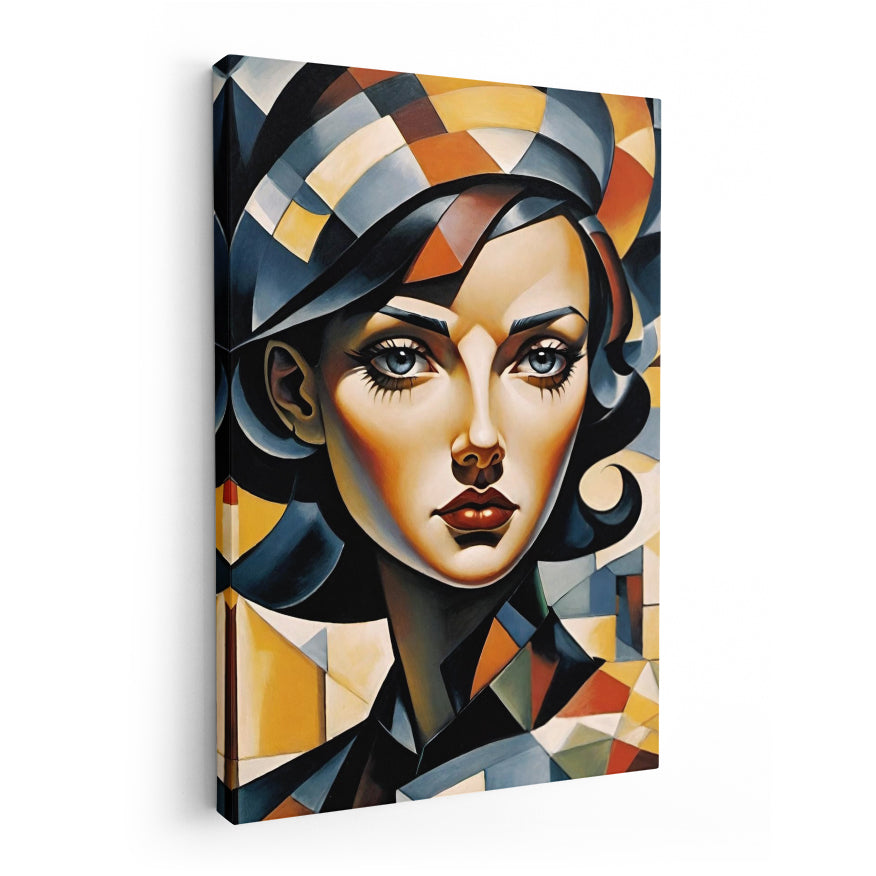 Mujer Gorro Cubismo