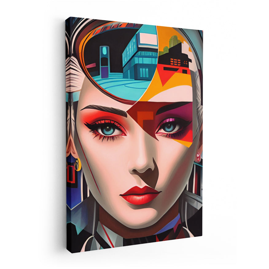 Mujer Con Ventana Mental