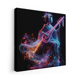 Mujer Tocando Shanisen