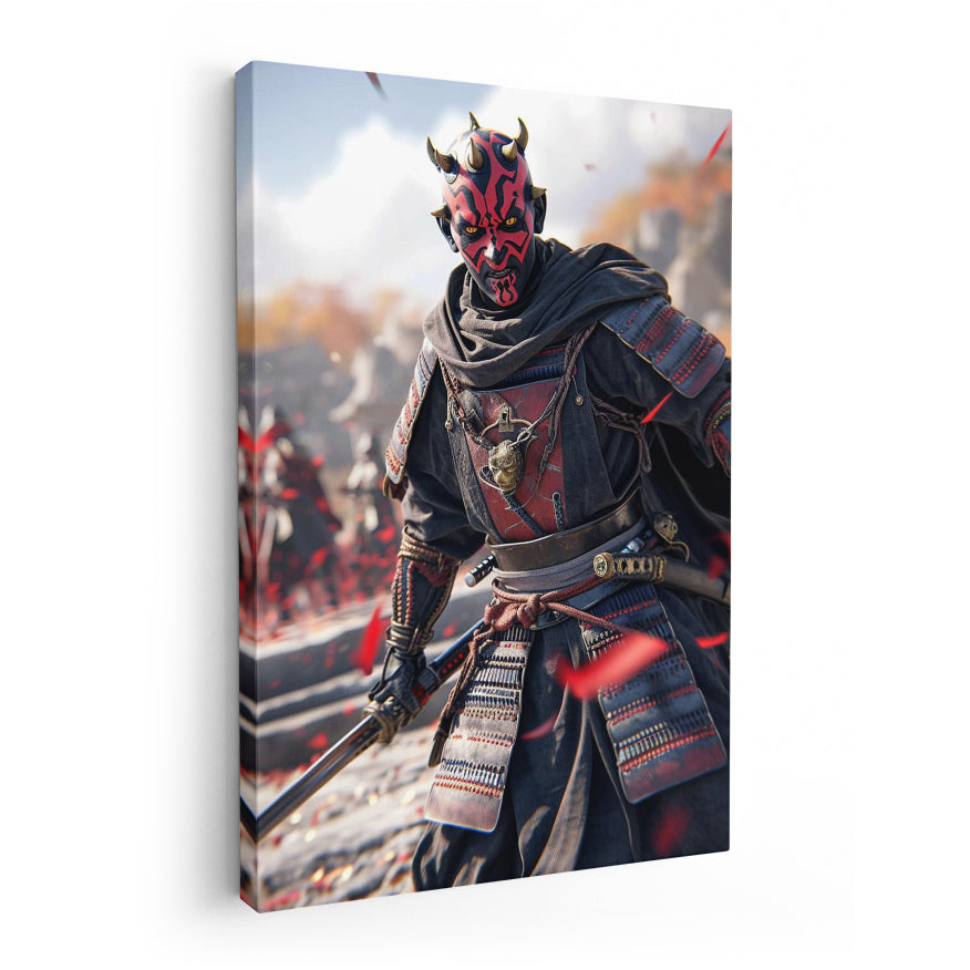 Darth Maul Ninja En Batalla