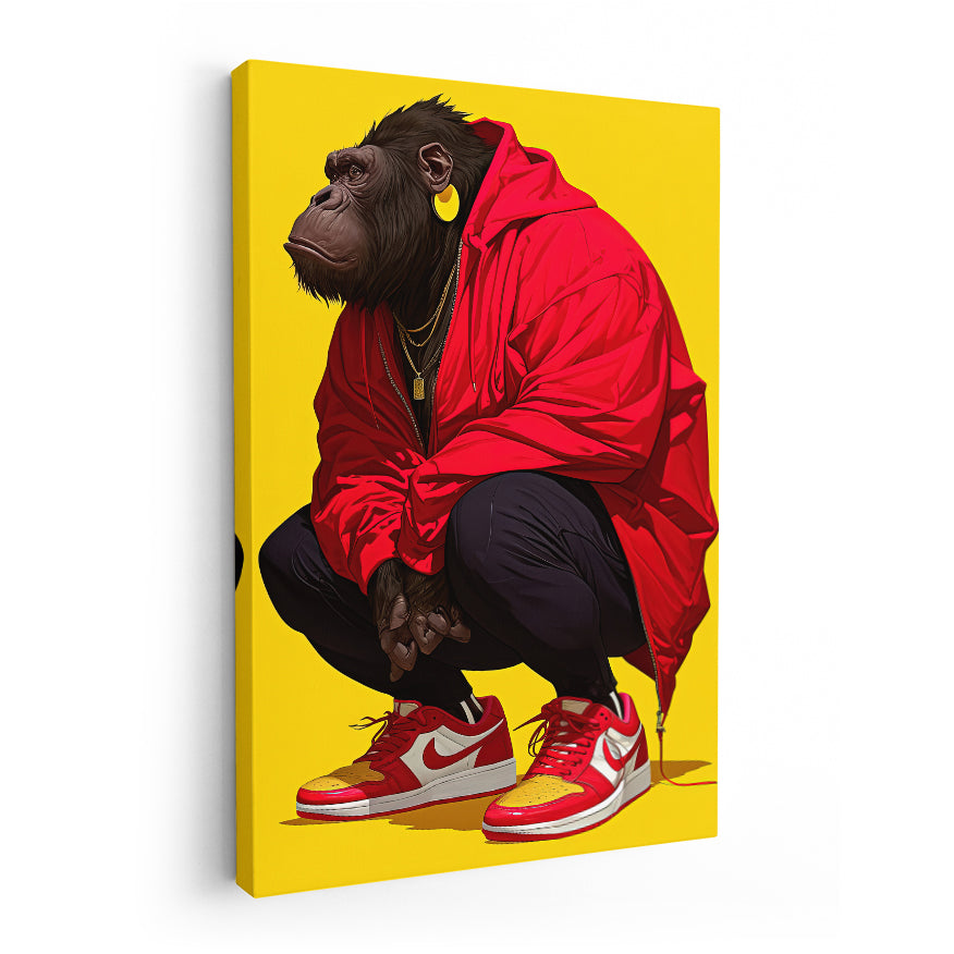 Gorila Chamarra Roja