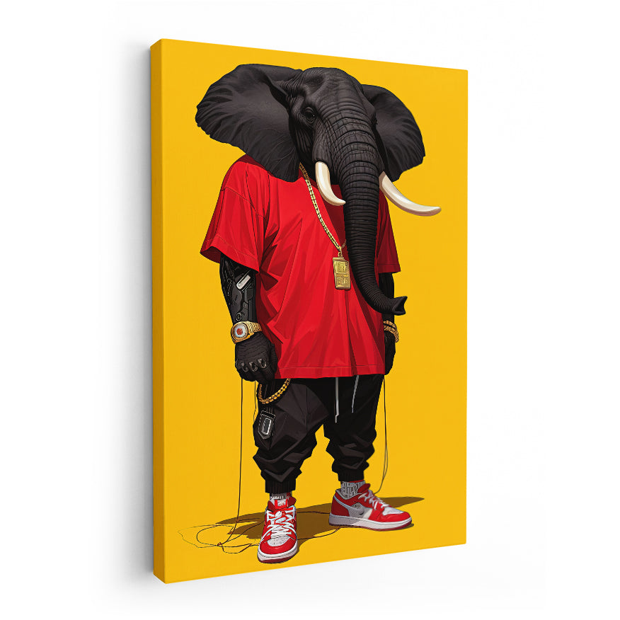 Elefante Saltando Cuerda