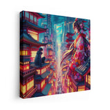 Ciudad Hombre Y Mujer