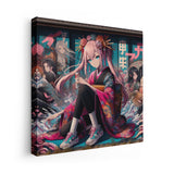 Chica Kimono Cuarto Agua