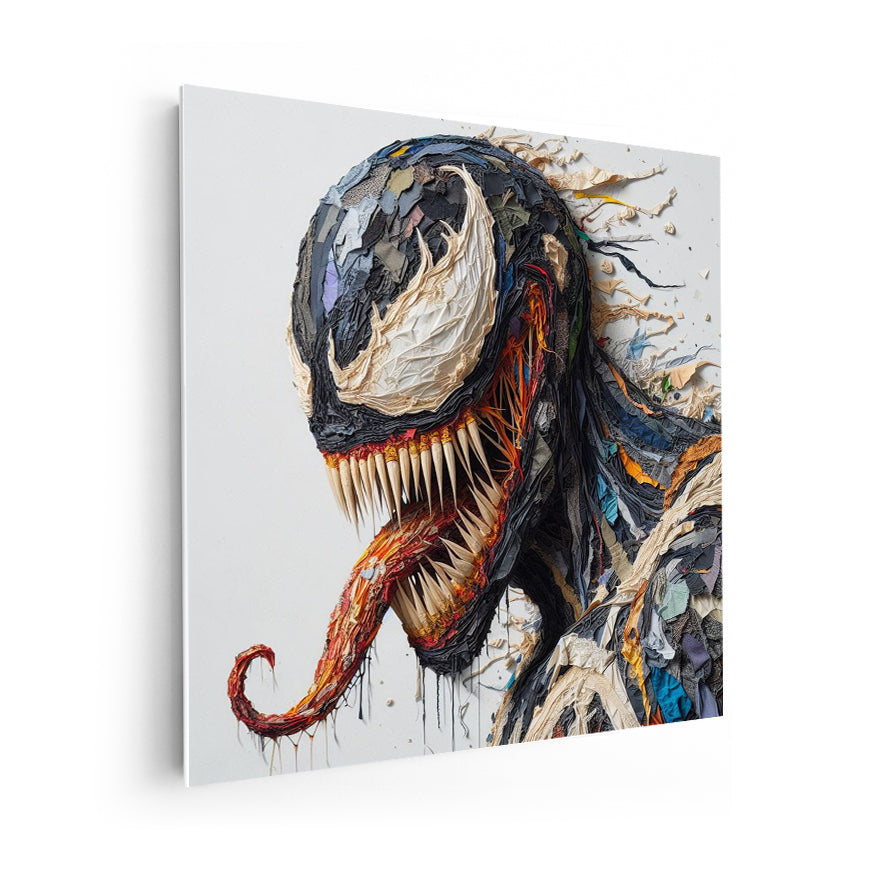 Venom Lengua Pintura Tela Colores