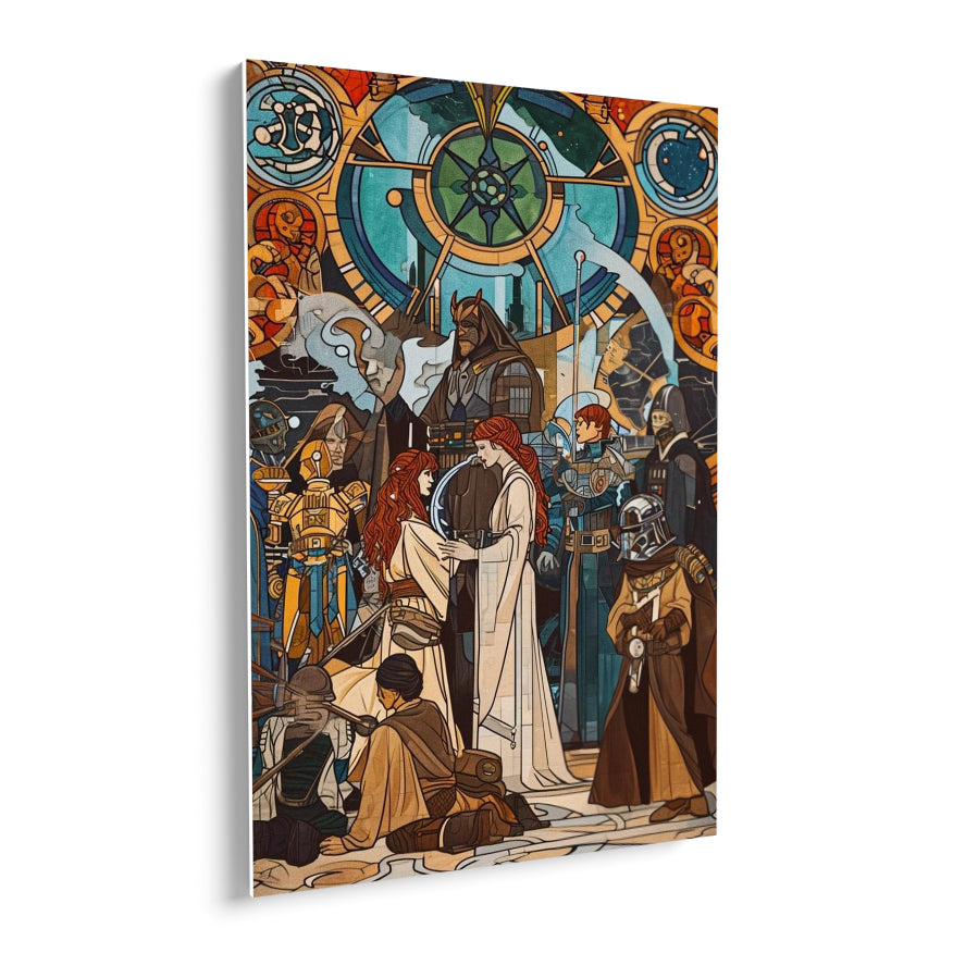 Star Wars Vitral Vintage