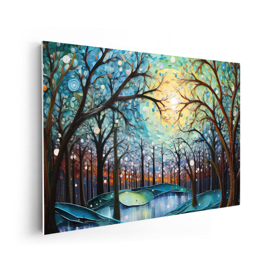 Bosque Otoñal y Lago