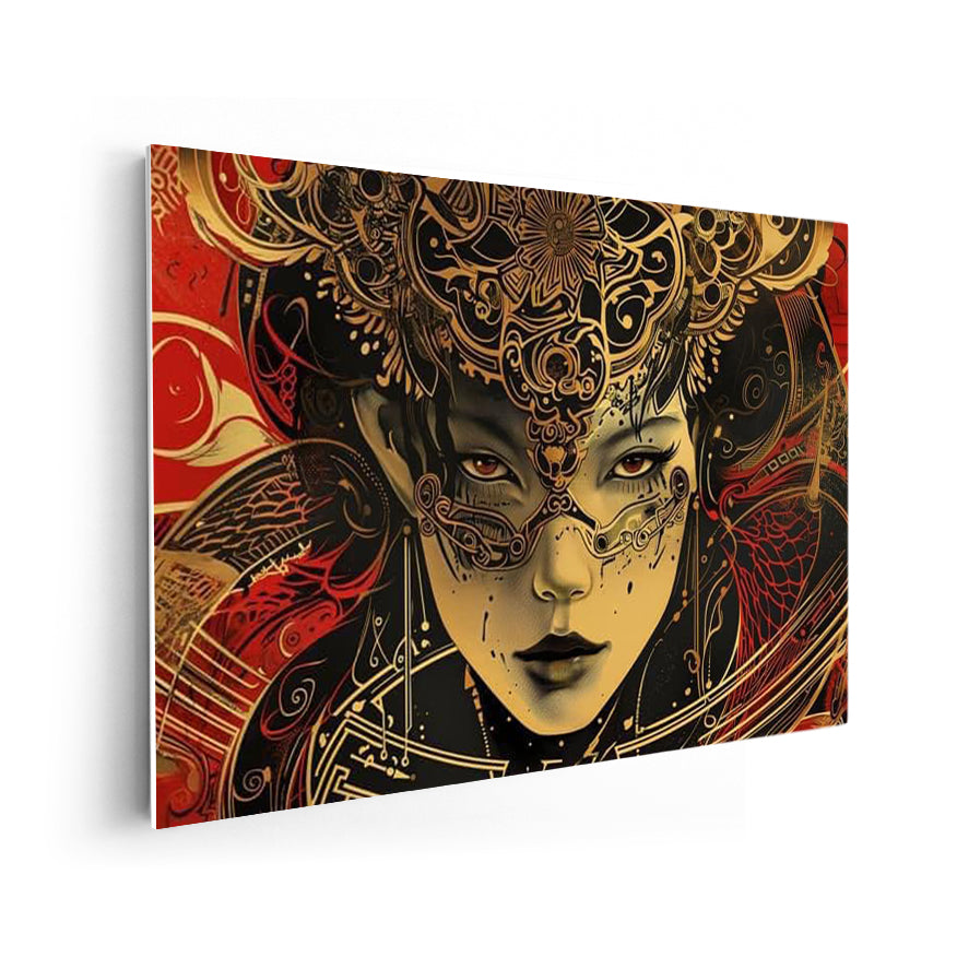 Rostro Mujer Oriental