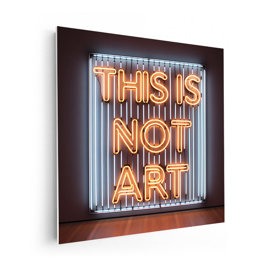 This Is Not Art Neón