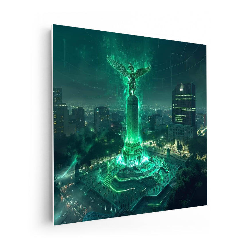 Ángel Independencia Neón