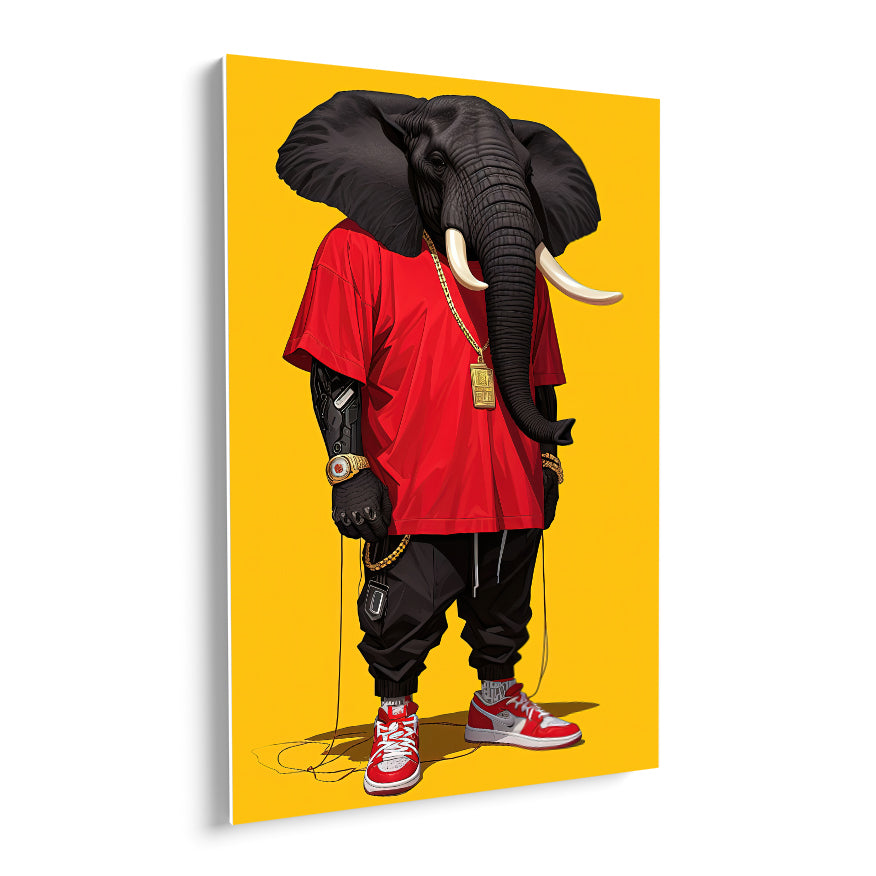 Elefante Saltando Cuerda